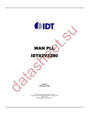 IDT82V3280DQG datasheet  